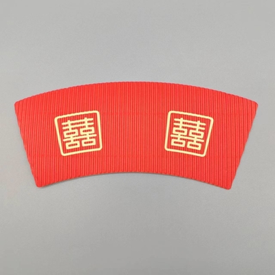 6oz Single PE Coated Cupstock Paper 1300mm Paper Cup Fan With Good Compression