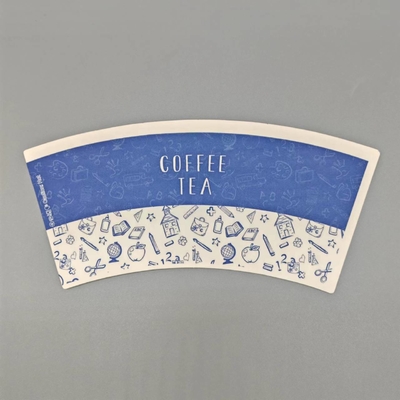Paper Cup Fan PE Coated Paper for Hot and Cold Deverage 3oz-22oz Eco-Friendly Materials