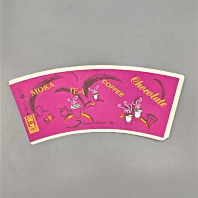 Paper Cup Fan PE Coated Paper for Hot and Cold Deverage 3oz-22oz Eco-Friendly Materials