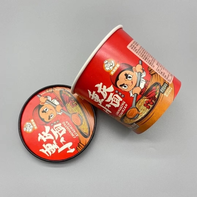 Flexographic 500ml Biodegradable Paper Bowls Virgin Wood Pulp