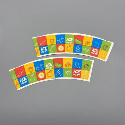 170gsm Food Grade Paper Cup Fan