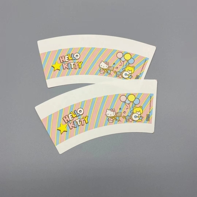 170gsm Food Grade Paper Cup Fan