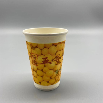 Custom Printed Ice Cream Containers Flexo 6 Oz Paper Ice Cream Cups