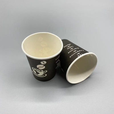 SGS 8 Oz Paper Ice Cream Cups Single PE Coated Paper Cups