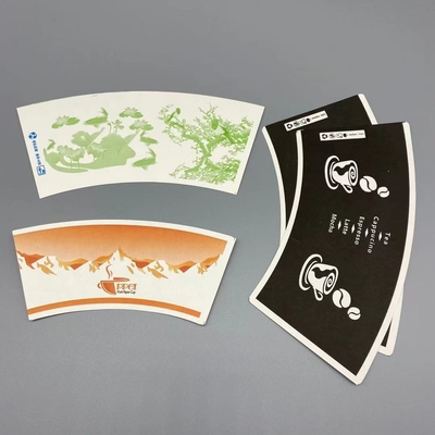 100% Virgin Pulp Raw Material Paper Cup Sheet With Gravure Printing