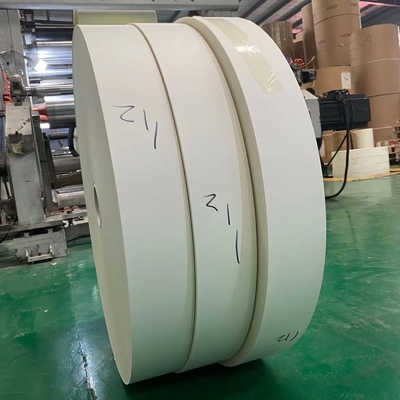 Food Grade Paper Cup Bottom Roll 4cm Width 190g Raw Material Paper Cup