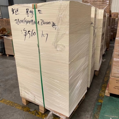 Offset Printed PE Coated Cupstock Paper 190g Wood Pulp Raw Material