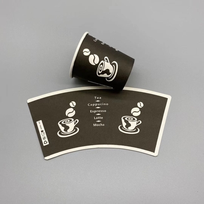 PE 12 Oz Paper Coffee Cup Flexographic Hot Chocolate Paper Cups