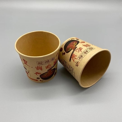 PE 12 Oz Paper Coffee Cup Flexographic Hot Chocolate Paper Cups