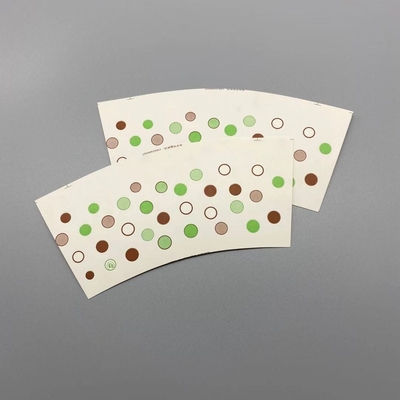 PE Coated 3oz To 26oz Raw Material Paper Cup Fan 190gsm 230gsm Food Grade