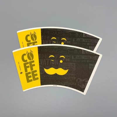 6OZ PE Coated Paper Cup Fan Disposable Cup Non-fluorscence Oilproof