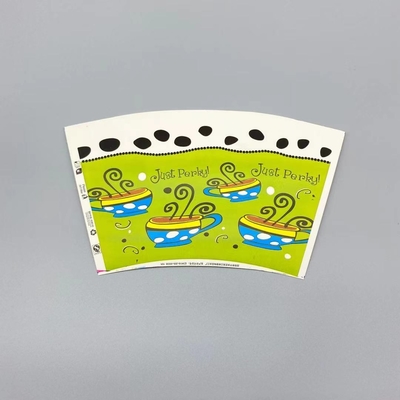 FSC Flexo Paper Cup Raw Material 230gsm PE Coated Paper Cup Blank