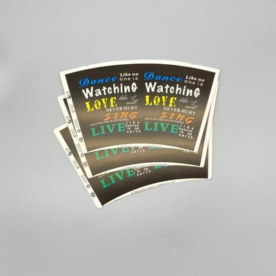 FSC Flexo Paper Cup Raw Material 230gsm PE Coated Paper Cup Blank