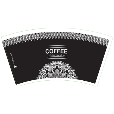 Offset Printing 210gsm Paper Cup Blank 9oz Paper Cup Raw Materials