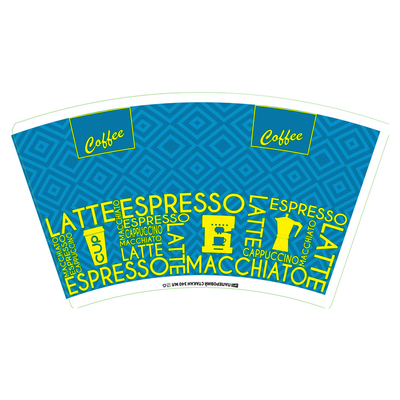 Offset Printing 210gsm Paper Cup Blank 9oz Paper Cup Raw Materials