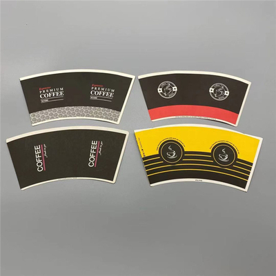 210gsm Paper Cup Making Raw Material 2.5oz-32oz Flexographic Printed