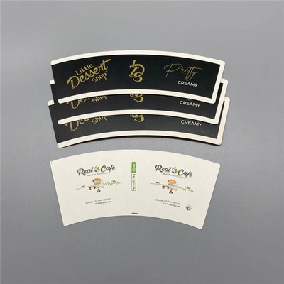 210gsm Paper Cup Making Raw Material 2.5oz-32oz Flexographic Printed