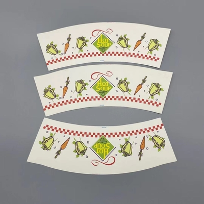 SGS Flexo PE Coated Paper Rolls 100% Virgin Wood Pulp Raw Material