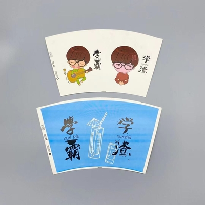 Greaseproof PE Cupstock Paper Offset Printing 190gsm Paper Cup Blank
