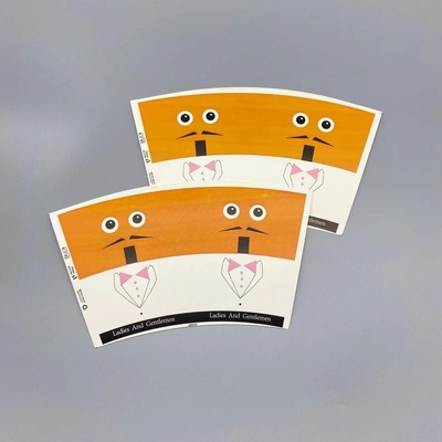 Greaseproof PE Cupstock Paper Offset Printing 190gsm Paper Cup Blank