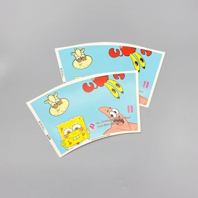 Greaseproof PE Cupstock Paper Offset Printing 190gsm Paper Cup Blank