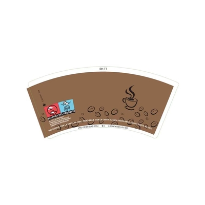 Wood Pulp Raw Material For Paper Cups Double Sided 1500mm Width