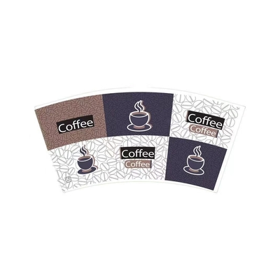 Flexo Coated Paper Cup Raw Material 6oz Heat Proof Paper Cup Blank