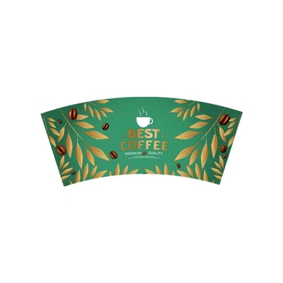 Environmentally 4oz Raw Materials For Paper Cups 6 Color Flexo Printing