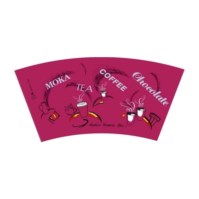 C1S C2S Virgin Raw Material Paper Cup Fan 0.45mm-4mm Thickness