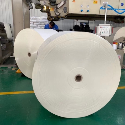 Food Grade Recyclable 250gsm PE Coated Cup Raw Material Kraft Paper Rolls For Making Cups Bowls