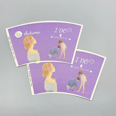 Single PE 6oz Cup Stock Paper Enso Paper Cup Making Raw Material
