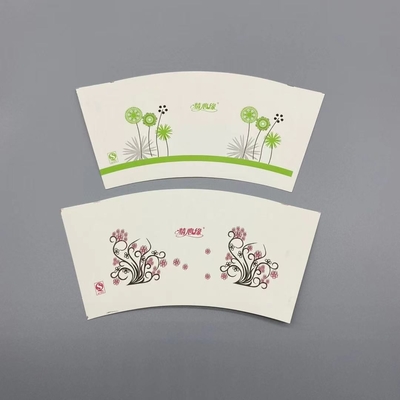 Double Wall 150ML 4oz Paper Cup Blank 300gsm Bamboo Pulp Raw Materials