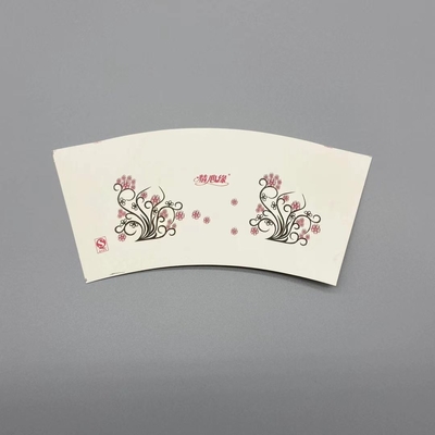Double Wall 150ML 4oz Paper Cup Blank 300gsm Bamboo Pulp Raw Materials