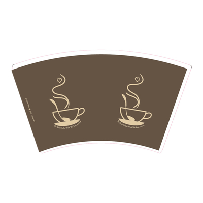 Party 2oz 160 Gram Paper Cup Fan Single PE Coated Paper