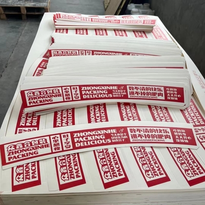 Flexo Printed Paper Cup Fan Grade B Double Side Coating
