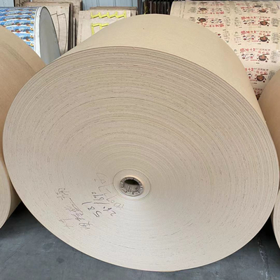 300g Jumbo Paper Roll 1200mm PE Coated Paper In Roll Chemical Pulp