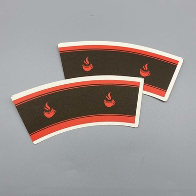 24 Oz Waterproof Pe Coated Paper Cup Fan Offset Printing