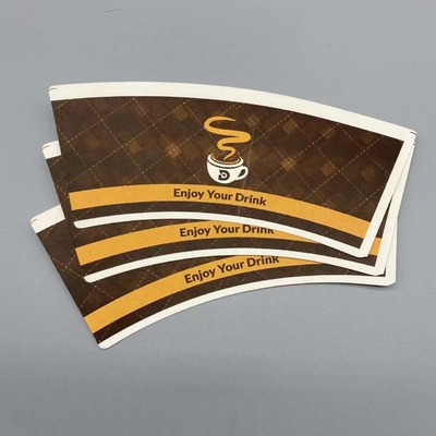 Compostable 6.5OZ Cup Stock Paper Waterproof Coated Food Grade