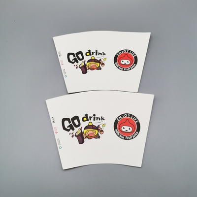 Recyclable Disposable Biodegradable Paper  For Making Paper Cup Fan
