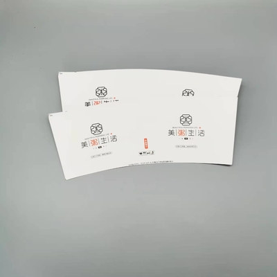 Disposable PE Coated Coffee Hot Beverage Paper Cup Raw Material  Cup Fan
