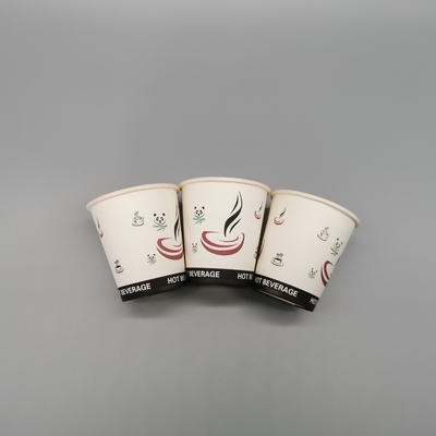 PE Recyclable Paper Cups disposable For Beverage Industry