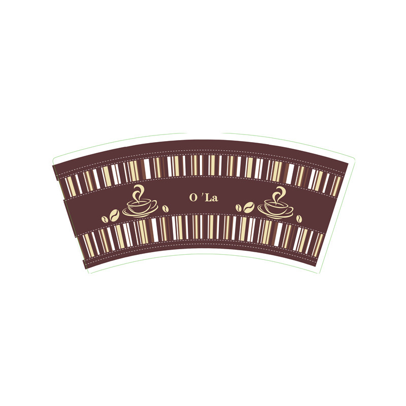 Good Compression Storaenso Paper Cup Fan 26oz High Bulk Single PE For Tea