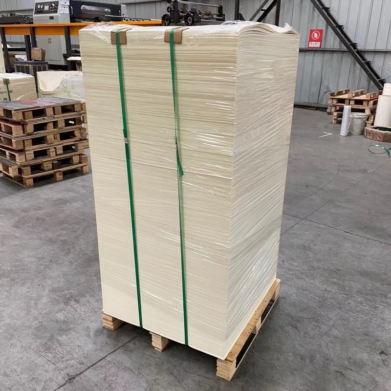 Food Grade Single Wall  Pe Coated Paper Sheet For Waterproof  Paper Cups