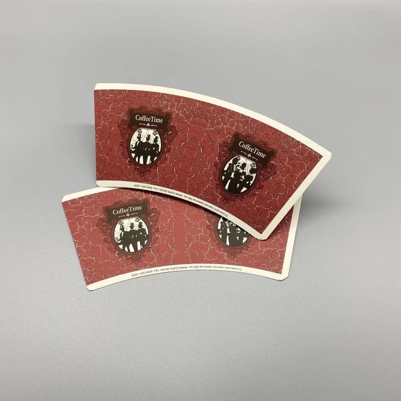 Storaenso Single PE Coated Paper Cup Fan Die Cut Food Grade