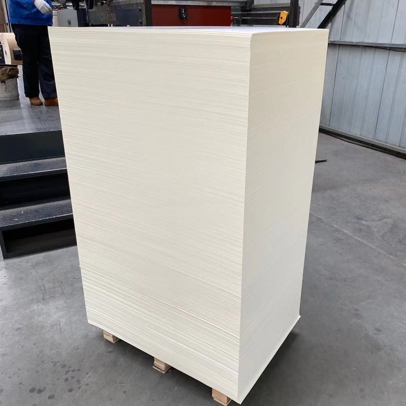 Biodegradable 800mm Flat Paper Cup Sheet 230 Gram 100 Virgin Wood Pulp
