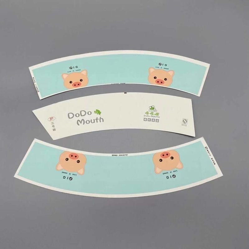 Printed 7oz 9oz 12oz Cupstock Paper